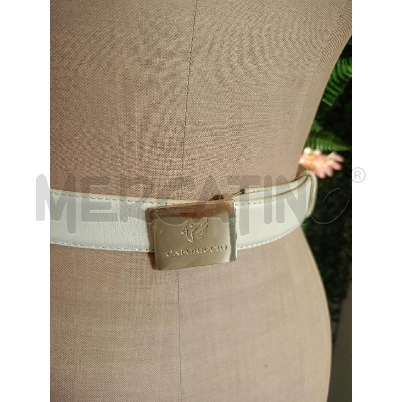CINTURA DONNA CAPORICCIO BEIGE PELLE  | Mercatino dell'Usato Colleferro 2
