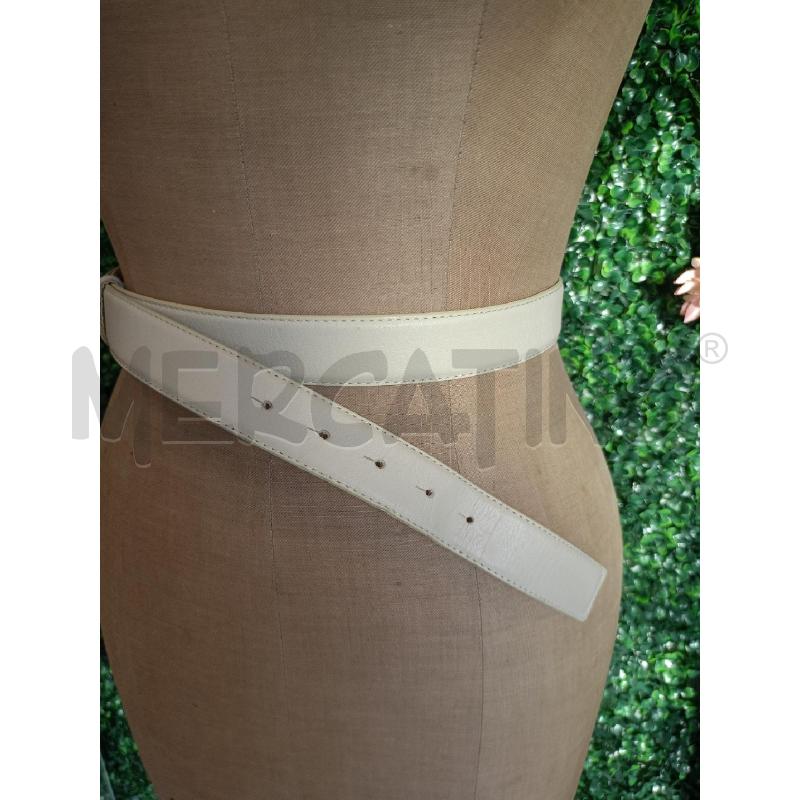 CINTURA DONNA CAPORICCIO BEIGE PELLE  | Mercatino dell'Usato Colleferro 3