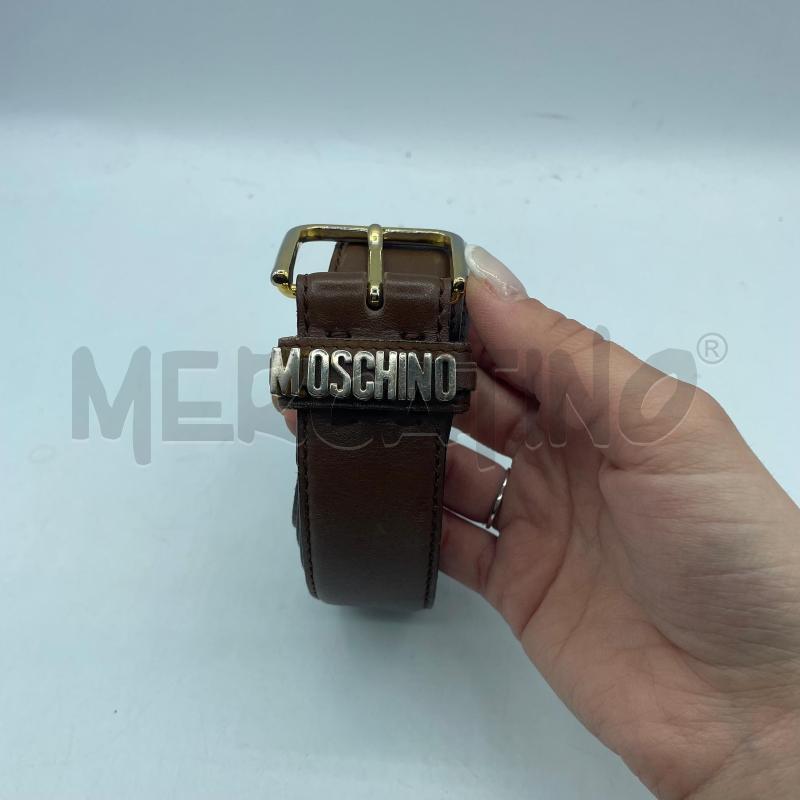 CINTURA DONNA MOSCHINO VERA PELLE MARR | Mercatino dell'Usato Colleferro 1