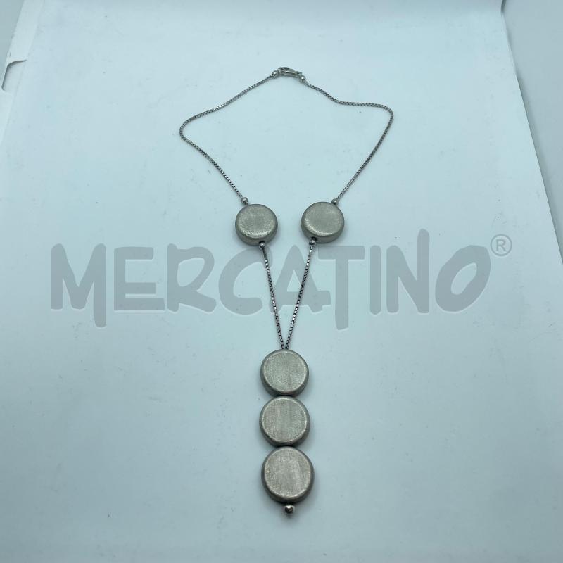 COLLANA ARG925 SALE SCENDI PENDENTI CIRCOLARI PASTA DUI FIMO | Mercatino dell'Usato Colleferro 1