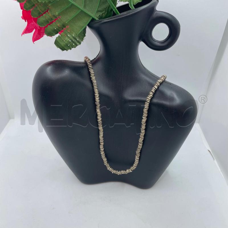 COLLANA ARG 925 PERLINE A DISCO  | Mercatino dell'Usato Colleferro 1
