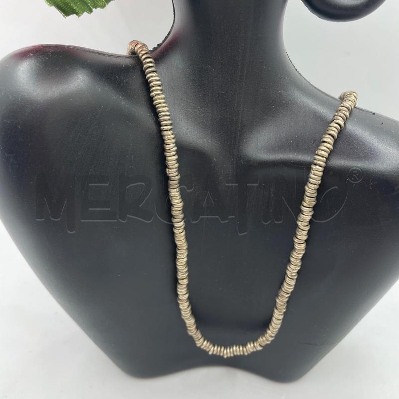 COLLANA ARG 925 PERLINE A DISCO  | Mercatino dell'Usato Colleferro 2