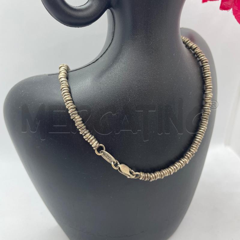 COLLANA ARG 925 PERLINE A DISCO  | Mercatino dell'Usato Colleferro 3