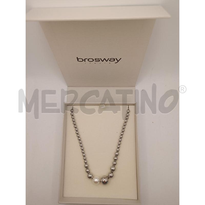 COLLANA BROSWAY PALLINE ACCIAIO | Mercatino dell'Usato Colleferro 1