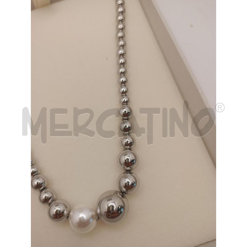 COLLANA BROSWAY PALLINE ACCIAIO | Mercatino dell'Usato Colleferro 2