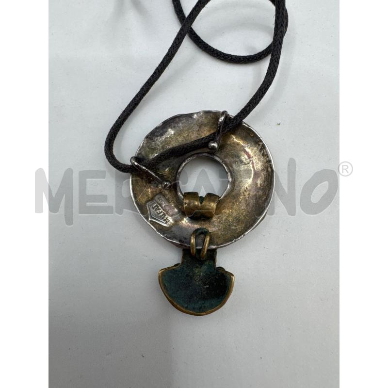 COLLANA FILO NE CIONDOLO MALFATI RIPROD.ETRUSCA ARG 925  | Mercatino dell'Usato Colleferro 3
