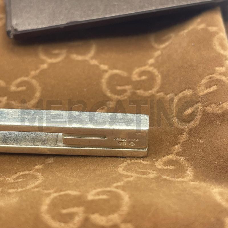 COLLANA GUCCI ARG925 CATENELLA CIONDOLO RETTANGOLARE | Mercatino dell'Usato Colleferro 3