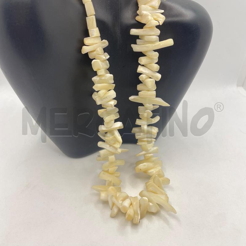 COLLANA MADREPERLA CORNETTI GRADUATI | Mercatino dell'Usato Colleferro 2