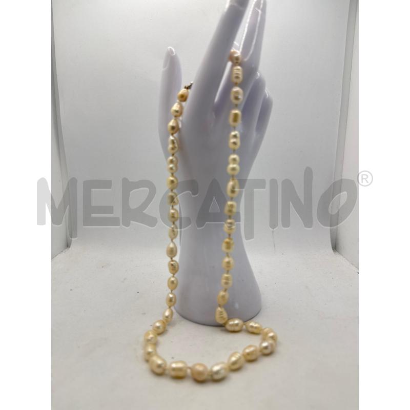 COLLANA PERLA BAROCCA  | Mercatino dell'Usato Colleferro 1