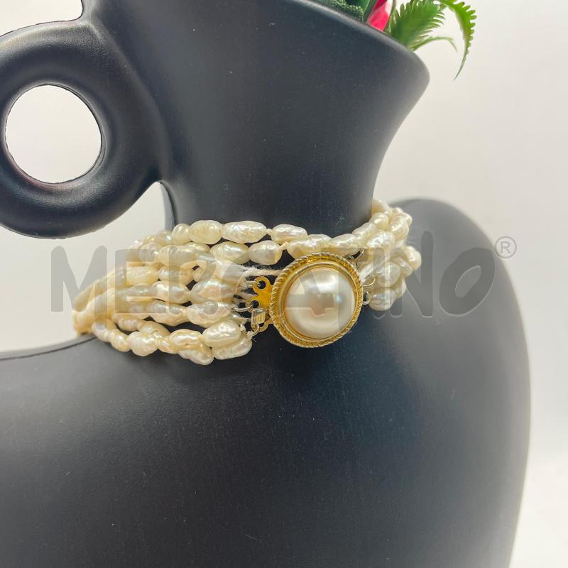 COLLANA PERLE DI FIUME PANNA ALTERN DORAT | Mercatino dell'Usato Colleferro 3