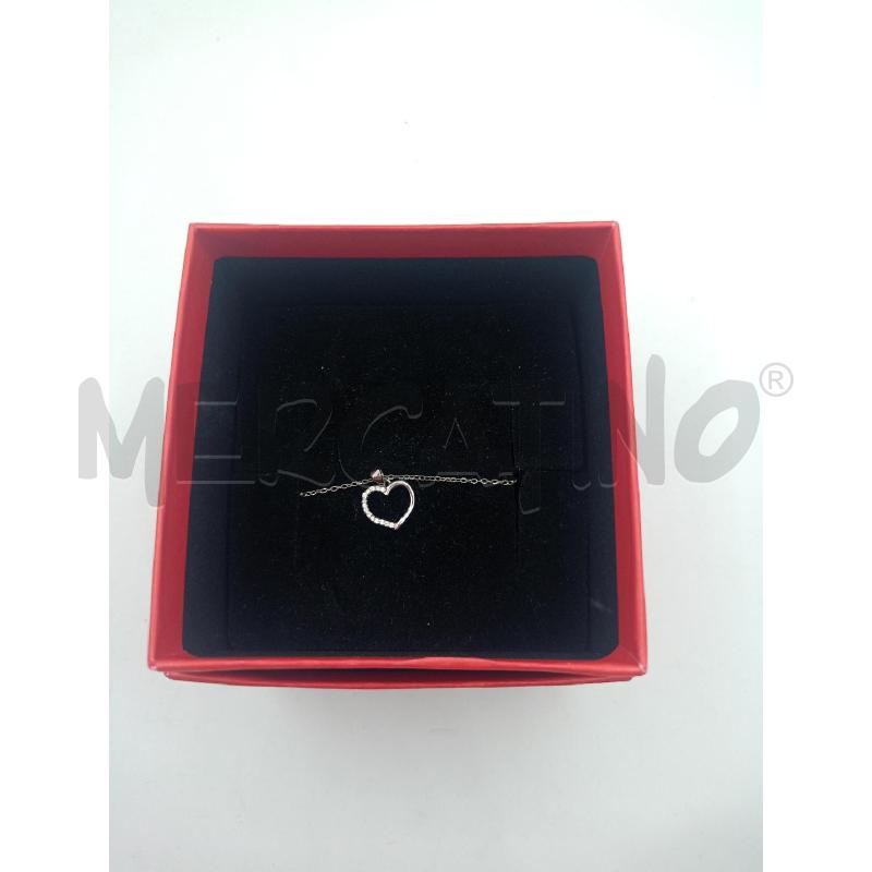 COLLANA STROILI ARG925 CUORE STILIZZAT  | Mercatino dell'Usato Colleferro 1