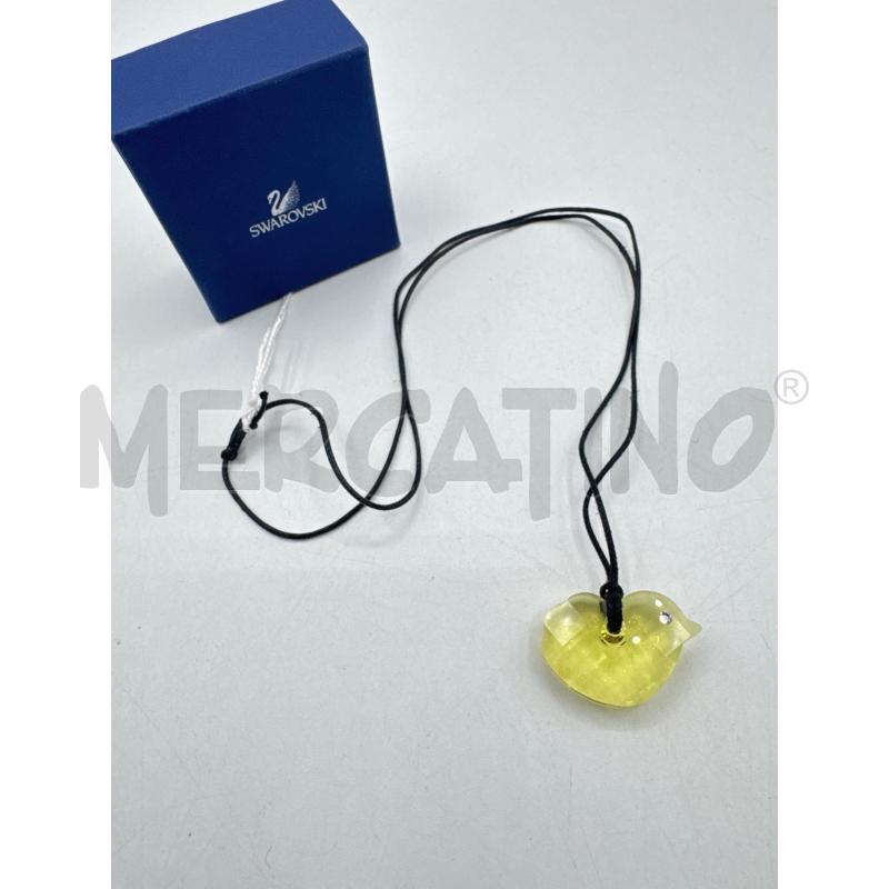 COLLANA SWAROVSKY PULCINO CORDINO  | Mercatino dell'Usato Colleferro 2