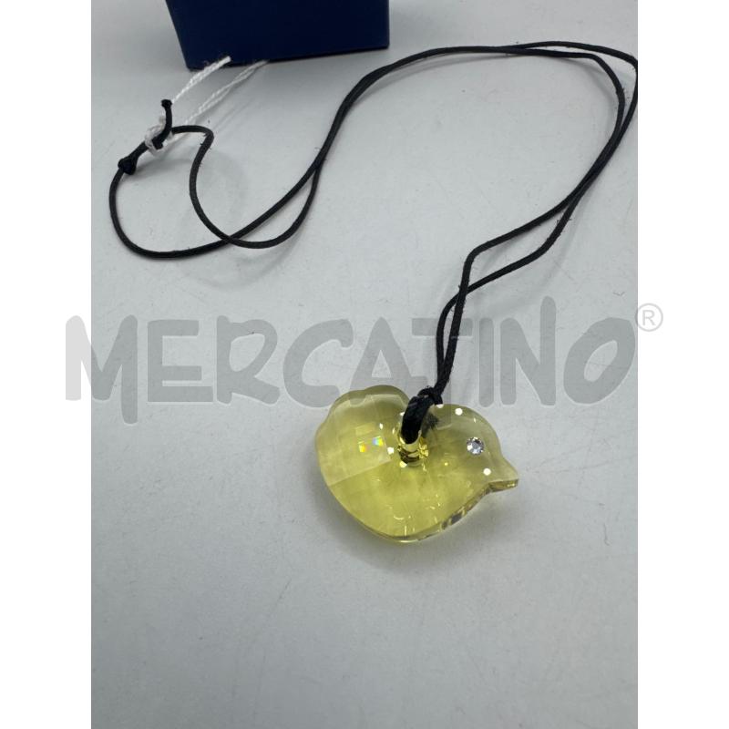 COLLANA SWAROVSKY PULCINO CORDINO  | Mercatino dell'Usato Colleferro 3