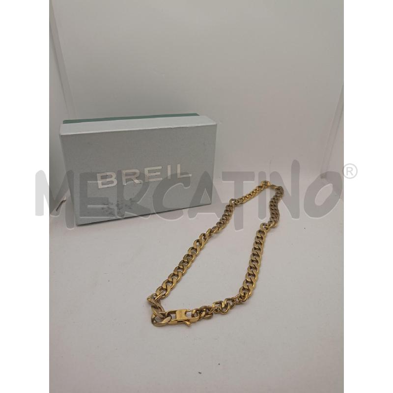 COLLANA UOMO BREIL CATENA DORATA  | Mercatino dell'Usato Colleferro 2