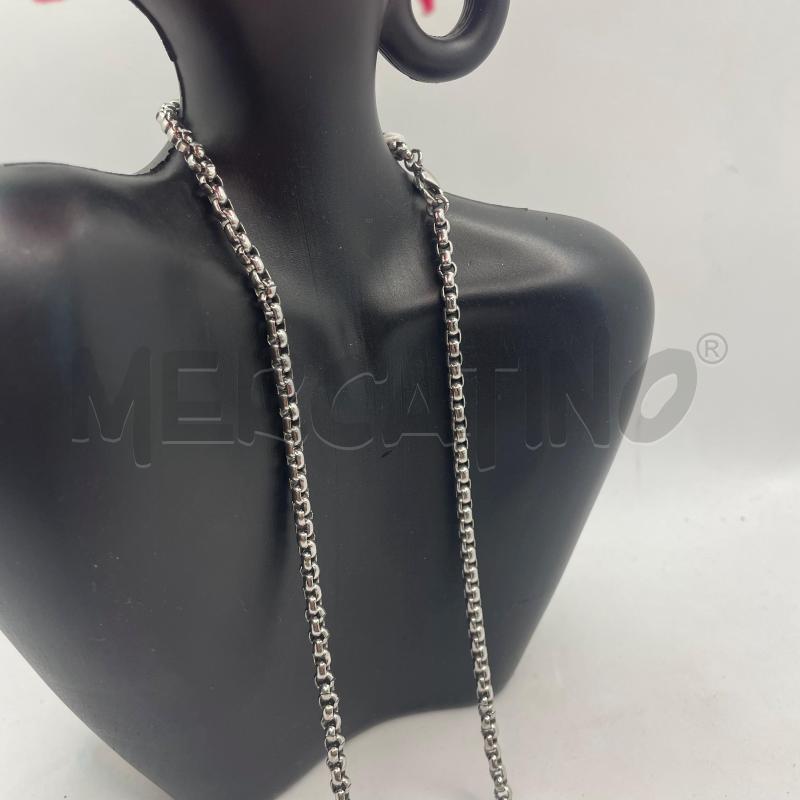 COLLANA UOMO ZOPPINI ACCIAIO | Mercatino dell'Usato Colleferro 3