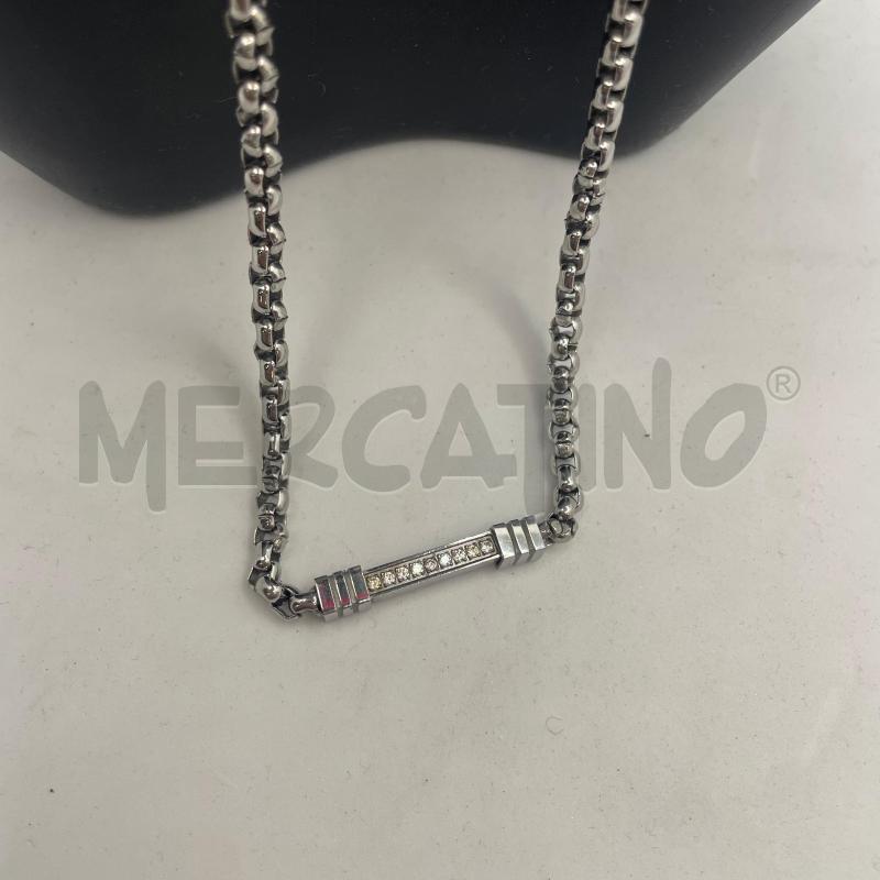COLLANA UOMO ZOPPINI ACCIAIO | Mercatino dell'Usato Colleferro 4