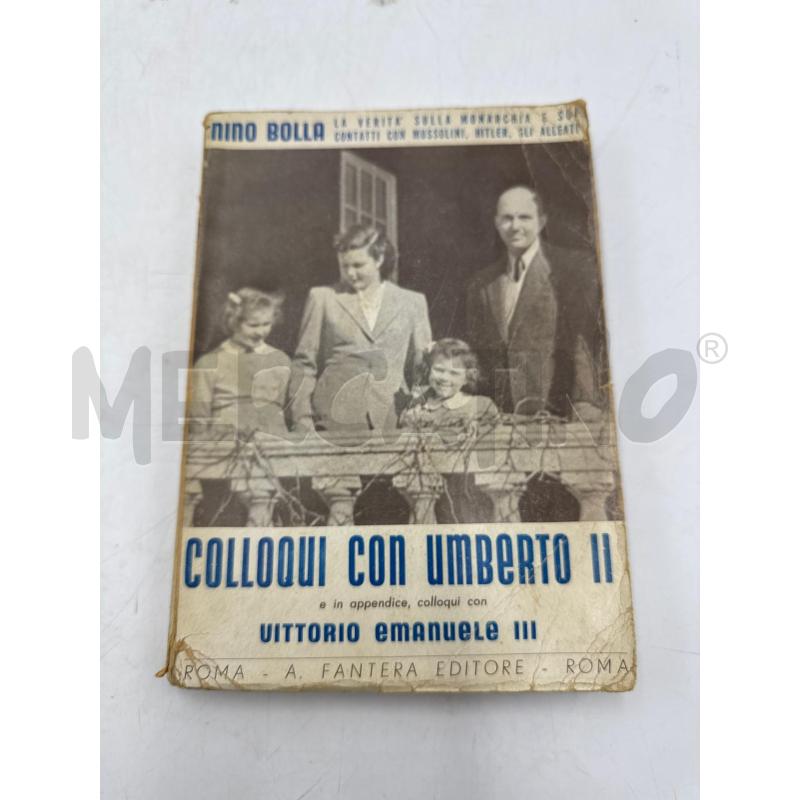 COLLOQUI CON UMBERTO SECONDO  | Mercatino dell'Usato Colleferro 1
