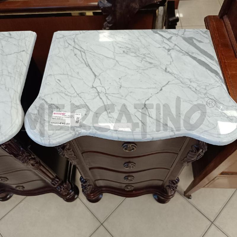 COMODINO 4 CASSETTI PIANO MARMO | Mercatino dell'Usato Colleferro 2