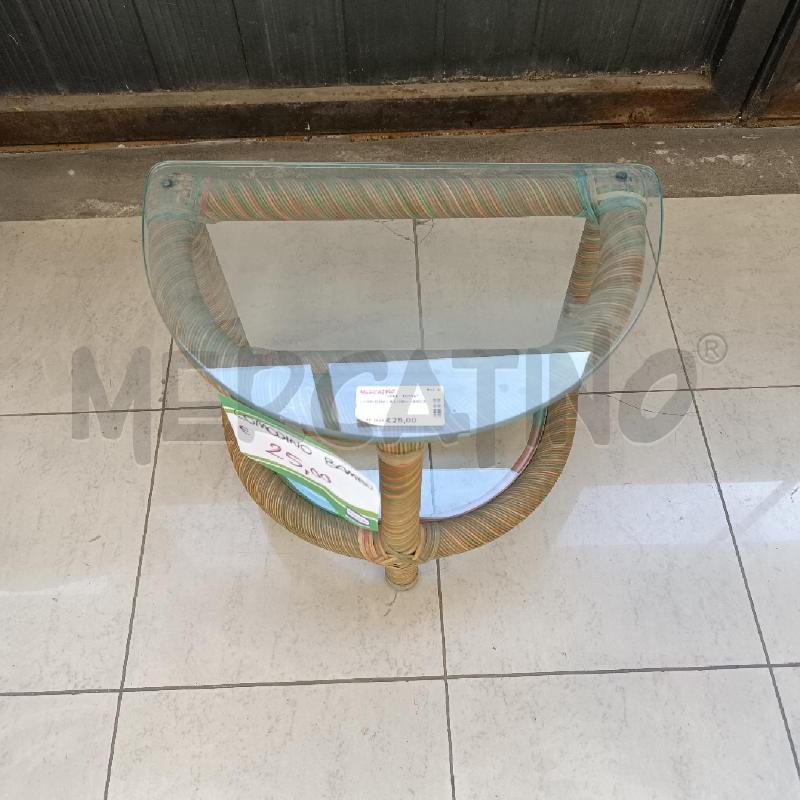 COMODINO BAMBU VERDE  | Mercatino dell'Usato Colleferro 1