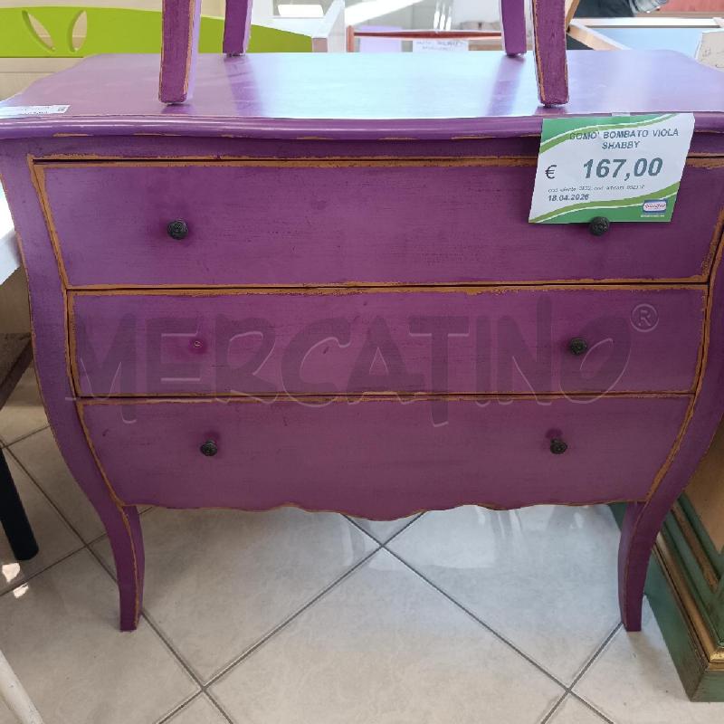 COMO' BOMBATO VIOLA SHABBY | Mercatino dell'Usato Colleferro 1
