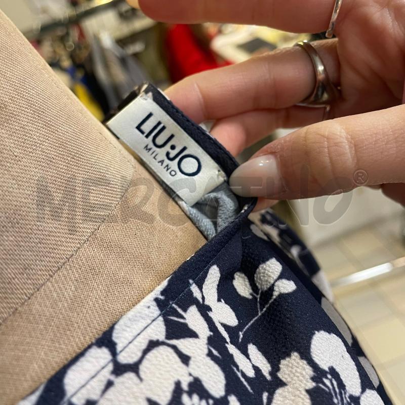 COMPLETO DONNA LIU JO CANOTT+PANT BLU FIORI BIA  | Mercatino dell'Usato Colleferro 5