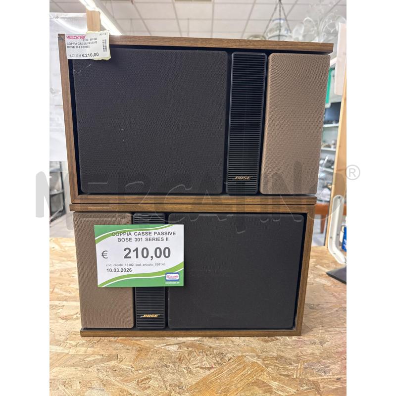 COPPIA CASSE PASSIVE BOSE 301 SERIES II | Mercatino dell'Usato Colleferro 1