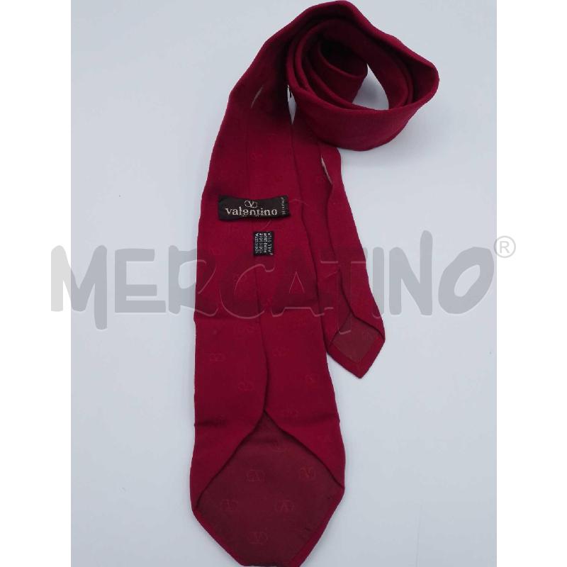 CRAVATTA VALENTINO ROSSA V  | Mercatino dell'Usato Colleferro 2