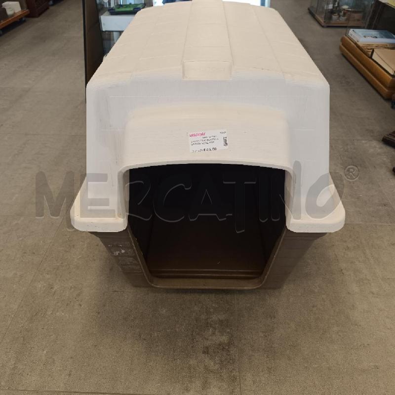 CUCCIA CANE PLASTICA GARNDE BEIGE MARRONE | Mercatino dell'Usato Colleferro 1
