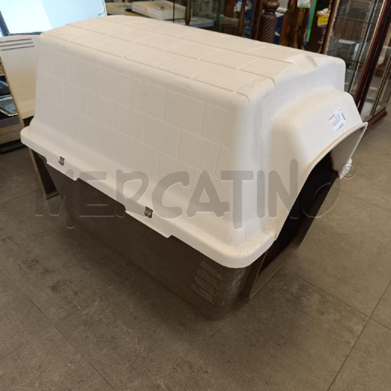 CUCCIA CANE PLASTICA GARNDE BEIGE MARRONE | Mercatino dell'Usato Colleferro 2