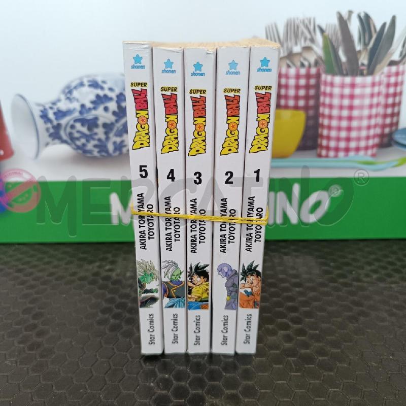 DRAGONBALL SUPER DAL N.1 AL N.5 | Mercatino dell'Usato Colleferro 2
