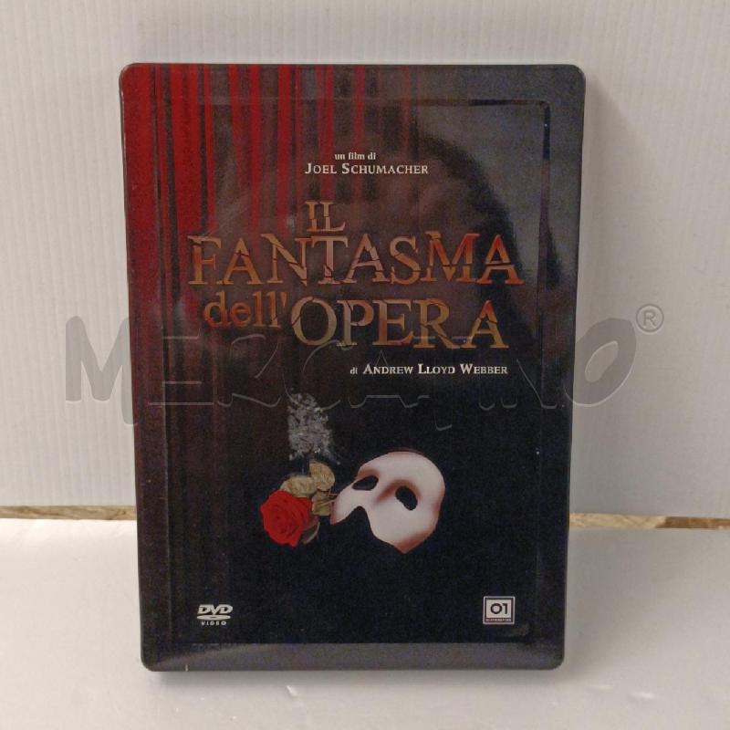 DVD IL FANTASMADELL'OPERA DI JOELSCHUMACHER (STEELBOOK) 2 DVD | Mercatino dell'Usato Colleferro 1