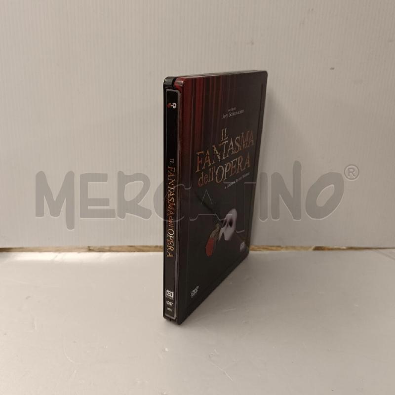 DVD IL FANTASMADELL'OPERA DI JOELSCHUMACHER (STEELBOOK) 2 DVD | Mercatino dell'Usato Colleferro 2