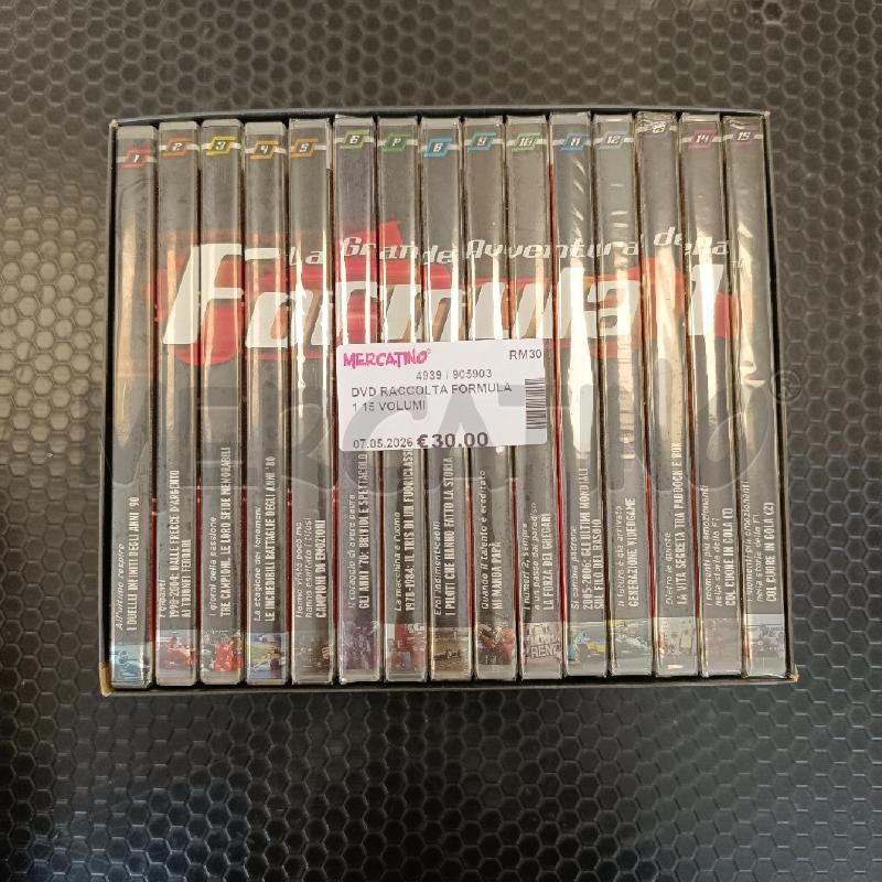 DVD RACCOLTA FORMULA 1 15 VOLUMI  | Mercatino dell'Usato Colleferro 1
