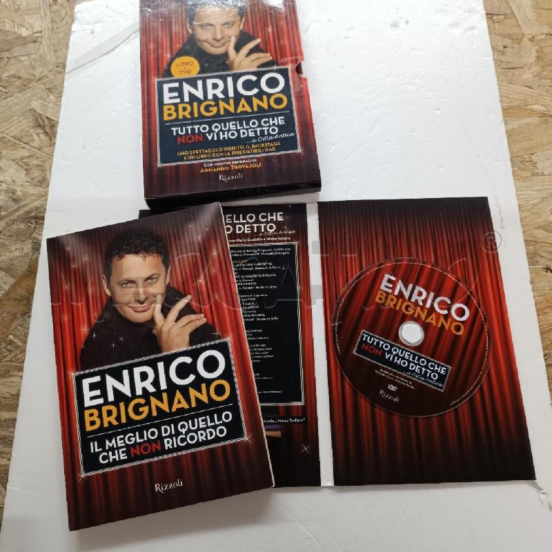 DVD + LIBRO ENRICO BRIGNANO | Mercatino dell'Usato Colleferro 3