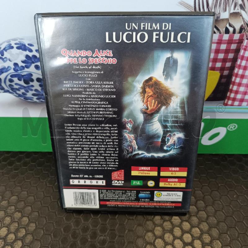 DVD - QUANDO ALICE RUPPE LO SPECCHIO | Mercatino dell'Usato Colleferro 2