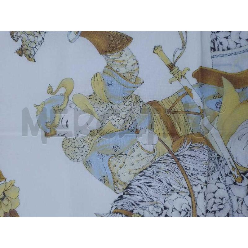 FAZZOLETTO SALVATORE FERRAGAMO CAVALIERE CINESE 42X42 | Mercatino dell'Usato Colleferro 3