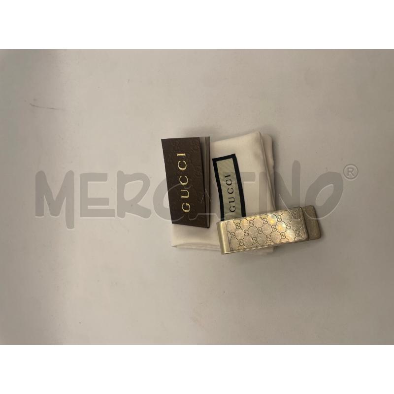 FERMA SOLDI GUCCI ARG925 LOGO | Mercatino dell'Usato Colleferro 1