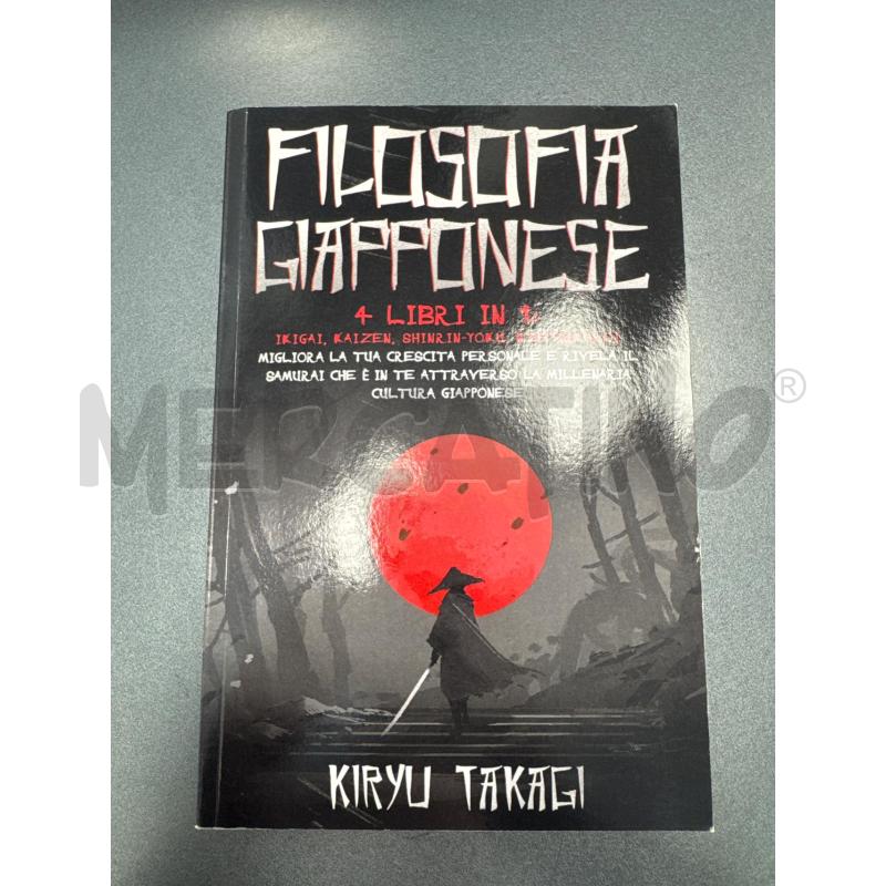 FILOSOFIA GIAPPONESE 4 LIBRI IN 1 | Mercatino dell'Usato Colleferro 1
