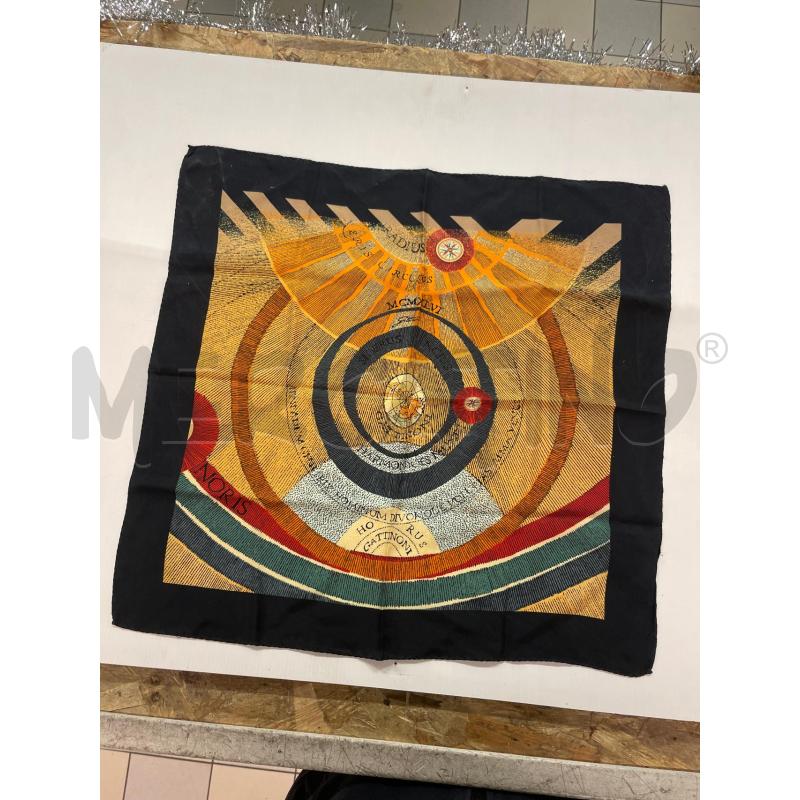 FOULARD FAZZOLETTO GATTINONI ARANCIONE | Mercatino dell'Usato Colleferro 1