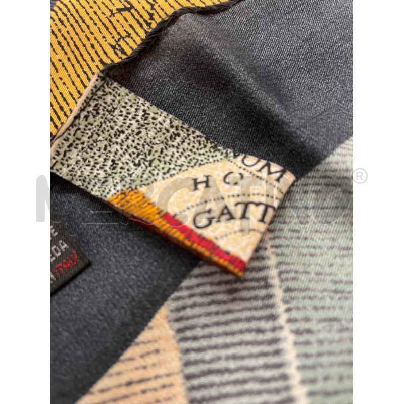 FOULARD FAZZOLETTO GATTINONI ARANCIONE | Mercatino dell'Usato Colleferro 2