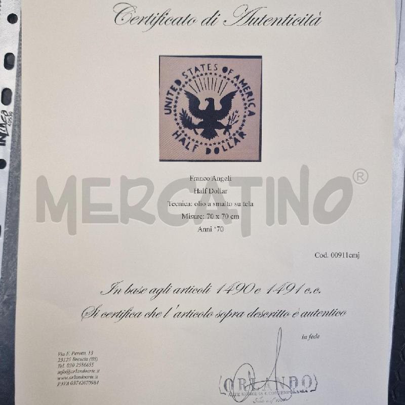 FRANCO ANGELI - HALF DOLLAR | Mercatino dell'Usato Colleferro 4