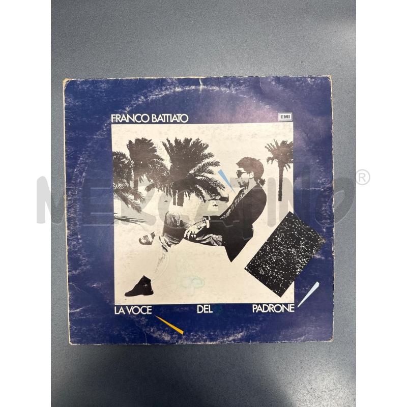 FRANCO BATTIATO – LA VOCE DEL PADRONE | Mercatino dell'Usato Colleferro 1
