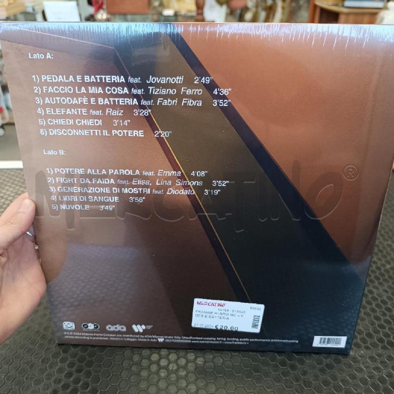 FRANKIE HI-NRG MC – VOCE E BATTERIA | Mercatino dell'Usato Colleferro 2