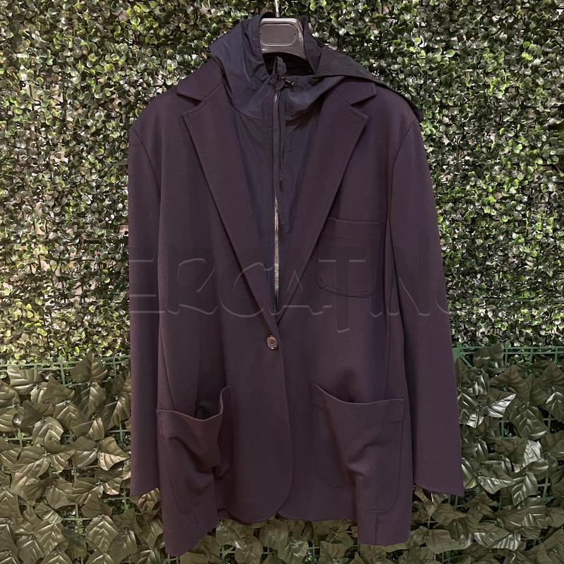 GIACCA DONNA MAX MARA BLU INT PIUMIN  | Mercatino dell'Usato Colleferro 1