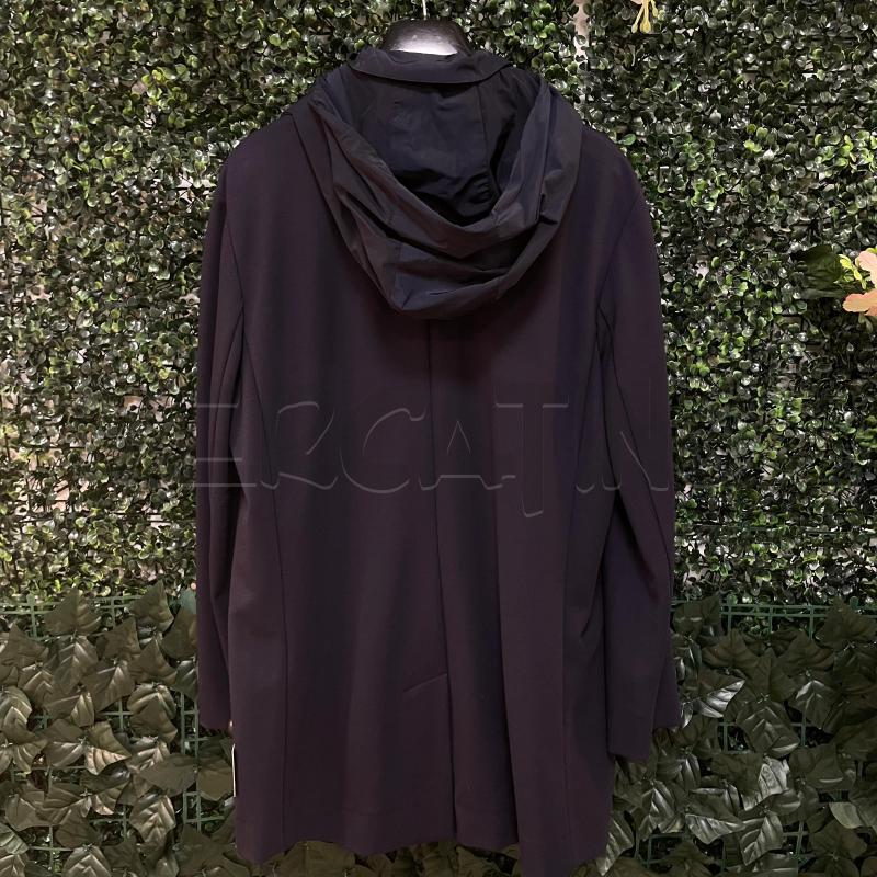 GIACCA DONNA MAX MARA BLU INT PIUMIN  | Mercatino dell'Usato Colleferro 3