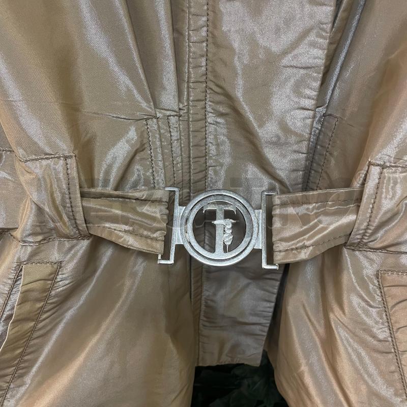 GIACCA DONNA TRUSSARDI A VENTO BEIGE  | Mercatino dell'Usato Colleferro 3
