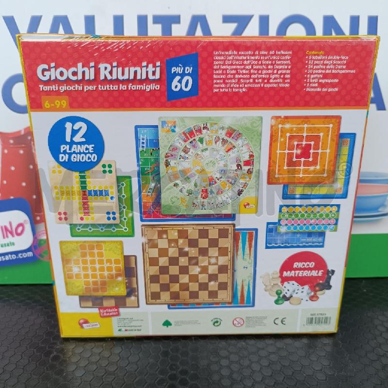 GIOCO DA TAVOLO GIOCHI RIUNITI PIÙ DI 60 GIOCHI | Mercatino dell'Usato Colleferro 2