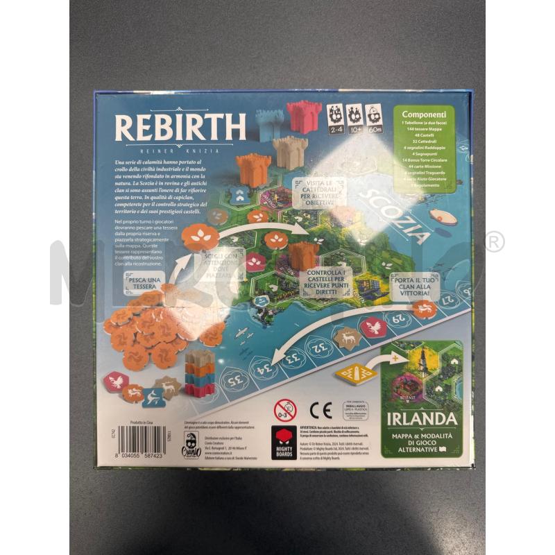 GIOCO DA TAVOLO REBIRTH | Mercatino dell'Usato Colleferro 2