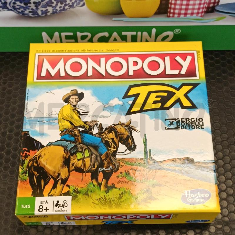 GIOCO DA TAVOLO - MONOPOLY TEX (NUOVO E COMPLETO) SERGIO BONELLI EDITORE | Mercatino dell'Usato Colleferro 1