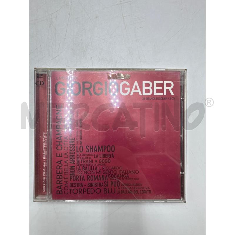 GIORGIO GABER – IL MEGLIO DI GIORGIO GABER  | Mercatino dell'Usato Colleferro 1